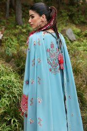 ZAHA Neelum Embroidered Lawn Unstitched 3Pc Suit ZL25-14A RHEA