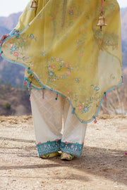 ZAHA Meili Festive Embroidered Lawn Unstitched 3Pc Suit ZL26-01A RUÌMĚI