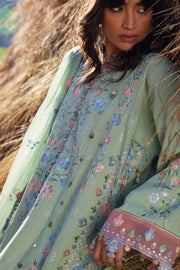 ZAHA Meili Festive Embroidered Lawn Unstitched 3Pc Suit ZL26-01B RUÌMĚI