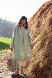 ZAHA Meili Festive Embroidered Lawn Unstitched 3Pc Suit ZL26-01B RUÌMĚI