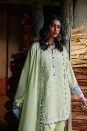 ZAHA Meili Festive Embroidered Lawn Unstitched 3Pc Suit ZL26-02A RÙYÁ