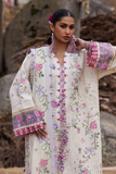 ZAHA Meili Festive Embroidered Lawn Unstitched 3Pc Suit ZL26-03A HUĀ YÙN