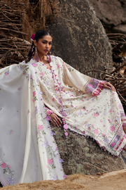 ZAHA Meili Festive Embroidered Lawn Unstitched 3Pc Suit ZL26-03A HUĀ YÙN