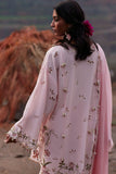 ZAHA Meili Festive Embroidered Lawn Unstitched 3Pc Suit ZL26-04A JIĀYĪN