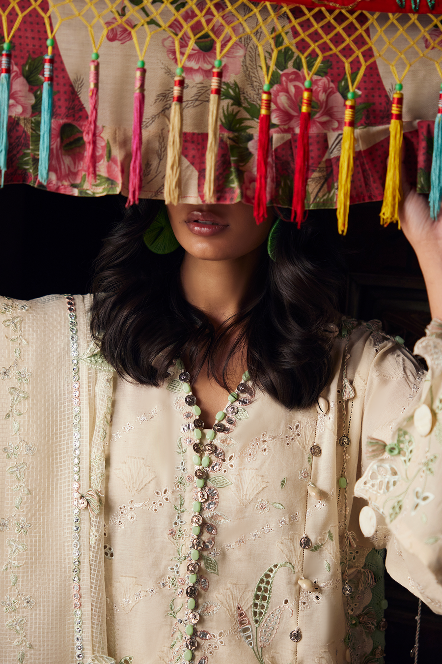 ZAHA Meili Festive Embroidered Lawn Unstitched 3Pc Suit ZL26-05A MEI