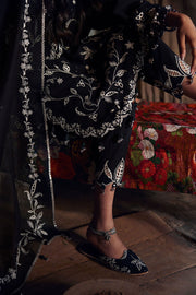 ZAHA Meili Festive Embroidered Lawn Unstitched 3Pc Suit ZL26-05B MEI