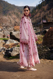 ZAHA Meili Festive Embroidered Lawn Unstitched 3Pc Suit ZL26-06B BÌ YÙN