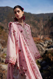 ZAHA Meili Festive Embroidered Lawn Unstitched 3Pc Suit ZL26-06B BÌ YÙN