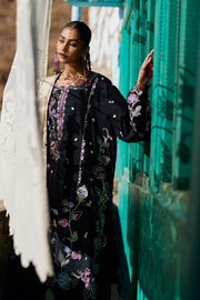 ZAHA Meili Festive Embroidered Lawn Unstitched 3Pc Suit ZL26-07B MÍ SÈ