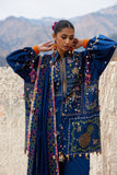 ZAHA Meili Festive Embroidered Lawn Unstitched 3Pc Suit ZL26-08A CǍI FĒNG