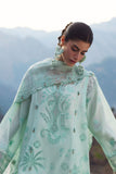 ZAHA Meili Festive Embroidered Lawn Unstitched 3Pc Suit ZL26-09A FĚN YÙN