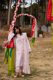 ZAHA Meili Festive Embroidered Lawn Unstitched 3Pc Suit ZL26-09B FĚN YÙN