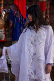 ZAHA Meili Festive Embroidered Lawn Unstitched 3Pc Suit ZL26-10B SHUǏMĚI