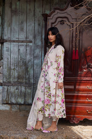 ZAHA Meili Festive Embroidered Lawn Unstitched 3Pc Suit ZL26-11B FĚN YÌ