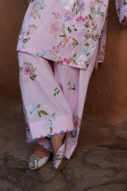 ZAHA Meili Festive Embroidered Lawn Unstitched 3Pc Suit ZL26-12A JIĀ
