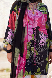 ZAHA Meili Festive Embroidered Lawn Unstitched 3Pc Suit ZL26-13A YÀN HUĀ