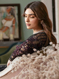 Arzo by Zainab Manan Unstitched Organza 3Pc Suit ZM-36 Midnight Desire