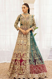 Zainab Manan Aanchel Brides Embroidered Net Unstitched 3Pc Suit ZMB-01