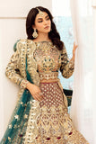 Zainab Manan Aanchel Brides Embroidered Net Unstitched 3Pc Suit ZMB-01