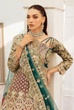 Zainab Manan Aanchel Brides Embroidered Net Unstitched 3Pc Suit ZMB-01