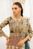 Zainab Manan Aanchel Brides Embroidered Net Unstitched 3Pc Suit ZMB-01