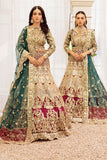 Zainab Manan Aanchel Brides Embroidered Net Unstitched 3Pc Suit ZMB-01