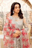 Zainab Manan Aanchel Brides Embroidered Net Unstitched 3Pc Suit ZMB-02