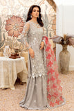 Zainab Manan Aanchel Brides Embroidered Net Unstitched 3Pc Suit ZMB-02