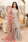 Zainab Manan Aanchel Brides Embroidered Net Unstitched 3Pc Suit ZMB-02