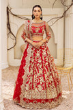 Zainab Manan Aanchel Brides Embroidered Net Unstitched 3Pc Suit ZMB-03