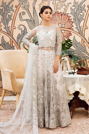 Zainab Manan Aanchel Brides Embroidered Net Unstitched 3Pc Suit ZMB-04