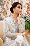 Zainab Manan Aanchel Brides Embroidered Net Unstitched 3Pc Suit ZMB-04