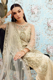Zainab Manan Aanchel Brides Embroidered Net Unstitched 3Pc Suit ZMB-06
