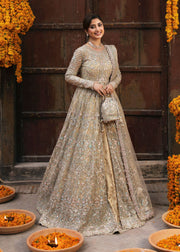 Maahi by Kanwal Malik Embroidered Net Unstitched 3Pc Suit - ZOFIA