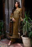 Humdum Zouq Vol-02 Embroidered Wool Unstitched 3Pc Suit D-02
