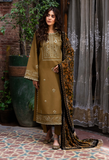 Humdum Zouq Vol-02 Embroidered Wool Unstitched 3Pc Suit D-02