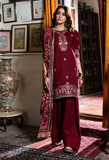Humdum Zouq Vol-02 Embroidered Wool Unstitched 3Pc Suit D-03