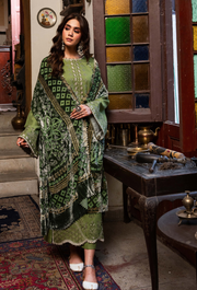 Humdum Zouq Vol-02 Embroidered Wool Unstitched 3Pc Suit D-05