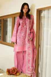 Zara Shahjahan Satori Embroidered Lawn Unstitched 3Pc Suit D-10B KAIRO