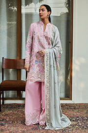 Zara Shahjahan Satori Embroidered Lawn Unstitched 3Pc Suit D-02A NOZAMI