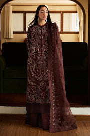 Zara Shahjahan Satori Embroidered Lawn Unstitched 3Pc Suit D-04B SHIZUMI