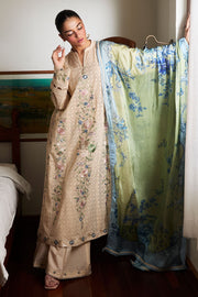 Zara Shahjahan Satori Embroidered Lawn Unstitched 3Pc Suit D-05A ASA
