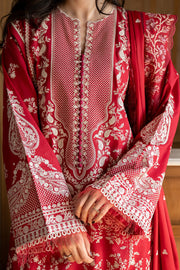 Zara Shahjahan Satori Embroidered Lawn Unstitched 3Pc Suit D-08A MEI