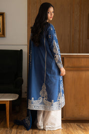 Zara Shahjahan Satori Embroidered Lawn Unstitched 3Pc Suit D-08B MEI