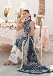 Luxe by Zarqash Embroidered Luxury Lawn Unstitched 3Pc Suit ZQ-10