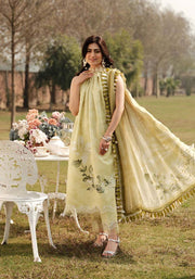 Luxe by Zarqash Embroidered Luxury Lawn Unstitched 3Pc Suit ZQ-13
