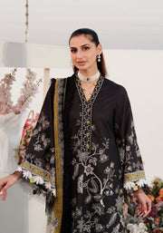 Luxe by Zarqash Embroidered Luxury Lawn Unstitched 3Pc Suit ZQ-14