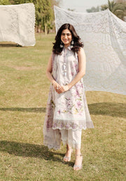 Luxe by Zarqash Embroidered Luxury Lawn Unstitched 3Pc Suit ZQ-03