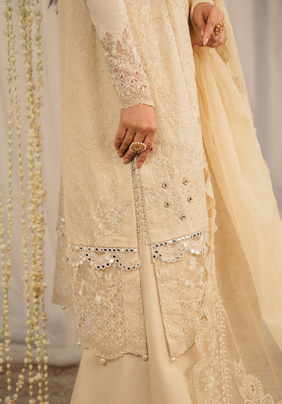 Zarqash Luxury Lawn Unstitched Embroidered 3 Piece Suit ZQL-001 ORIANA