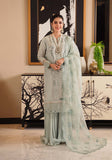 Zarqash Luxury Lawn Unstitched Embroidered 3 Piece Suit ZQL-003 ELLA